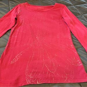 Fuchsia 3/4 Sleeve Top